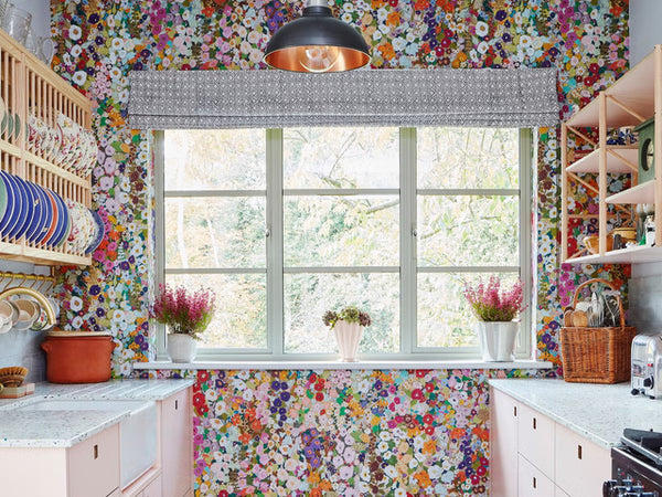 House Beautiful - Kitchen Transformation with Colour and Pattern