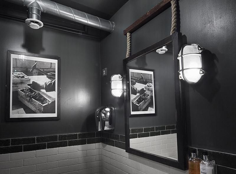 Commercial Washroom Interior Design Lighting Trends