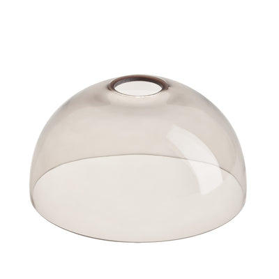 Dome Glass Shade 8 Inch - mocha