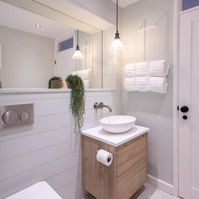 Brooklyn Glass Funnel Pendant - 7 Inch - Restaurant & Bar Lights - Industville Lighting UK