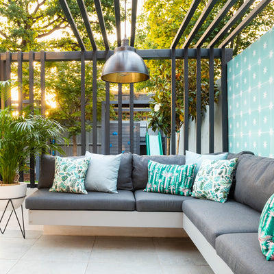 Pewter & Brass with Pewter Holder Brooklyn Outdoor & Bathroom Dome Pendant - 13 Inch - BR-IP65-DP13-BP-PH