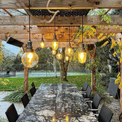 Pewter Holder Pewter Ring Brooklyn Outdoor & Bathroom Pendant BR-IP65-P-PH-PR