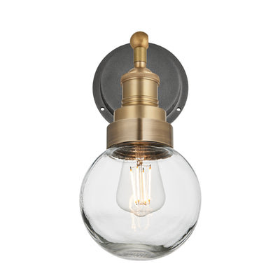 Brooklyn Outdoor & Bathroom Globe Wall Light - Restaurant & Bar Lights - Industville Lighting UK