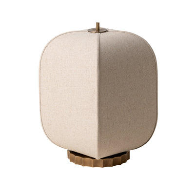 Bloxham Rectangular Table Lamp in Natural Fabric finish
