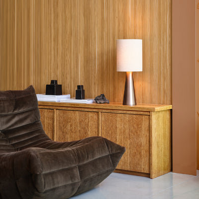 Thornham Cone Table Lamp - Bronze - Sofa.com Showroom - Industville Lighting UK