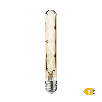 Vintage LED Edison Bulb Old Filament Lamp - 5W E27 Cylinder T30 Industville T30-5W-A