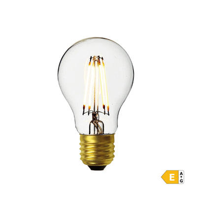 Vintage LED Edison Bulb Old Filament Lamp - 7W E27 Classic A60 Industville A60-7W-C