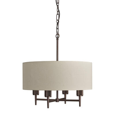 Henley Round Chandelier Light in 20 Inch