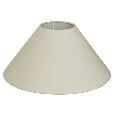 Light Natural Cotton Coolie Empire - Large - Lampshade Only - Clearance - Industville Lighting UK