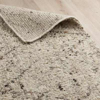 Braco Hand Tufted Wool Rug in Cream & Grey with Measurements 170 x 240 cm, Product Code RG-24-HKSW-CR-GR-L
