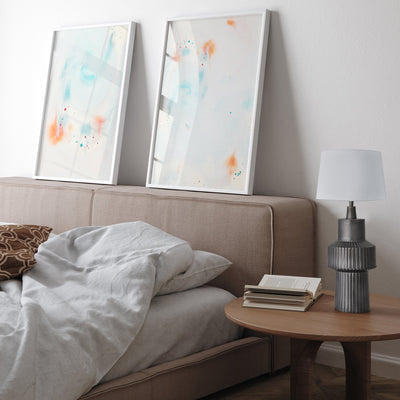 Ornate Tower Table Lamp - Pewter Industville