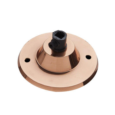 Edison Ceiling Rose - 1 Outlet - Copper Industville ED-CR1O-C