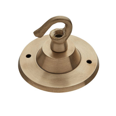 Edison Hook Ceiling Rose - 1 Outlet - Build Your Own Light - Industville Lighting UK
