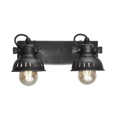 Swivel Spotlight Wall Light - Double - Restaurant & Bar Lights - Industville Lighting UK