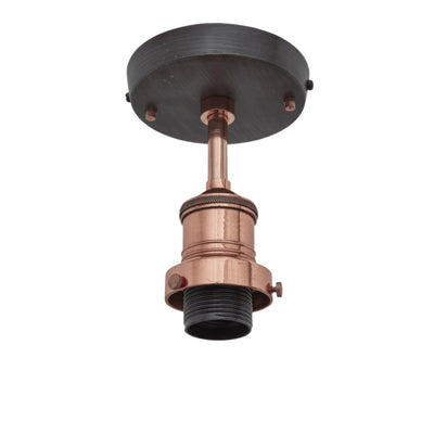 Copper Brooklyn Flush Mount Holder, Product code is BR-FM-C