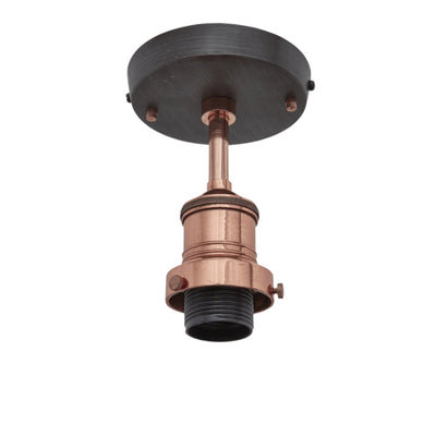 Brooklyn Semi Flush Mount Holder - Build Your Own Light - Industville Lighting UK