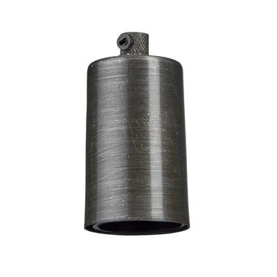 Sleek Edison ES E27 Bulb Holder - Pewter Industville SL-BH-P