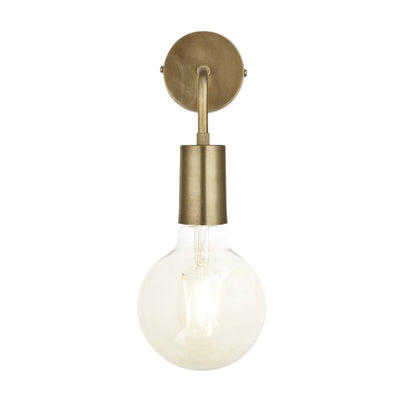 Sleek Edison Wall Light - Brass Industville SL-EWL-B