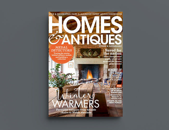 Homes & Antiques magazine, Dec 2022 issue