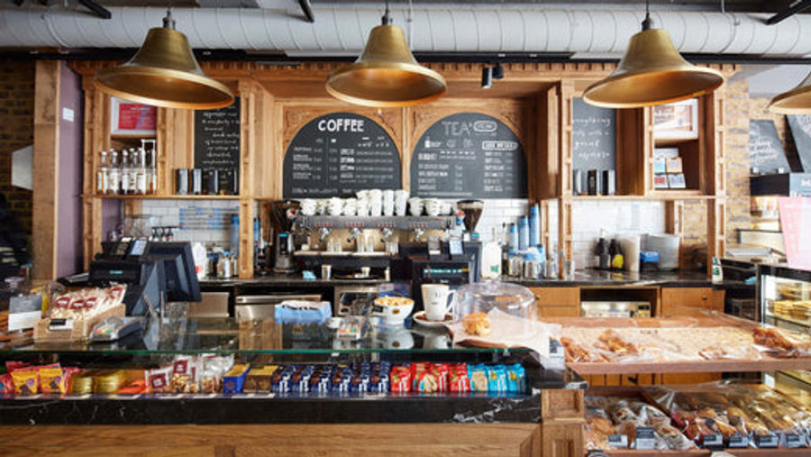 Cafe Lights Project for Caffe Nero