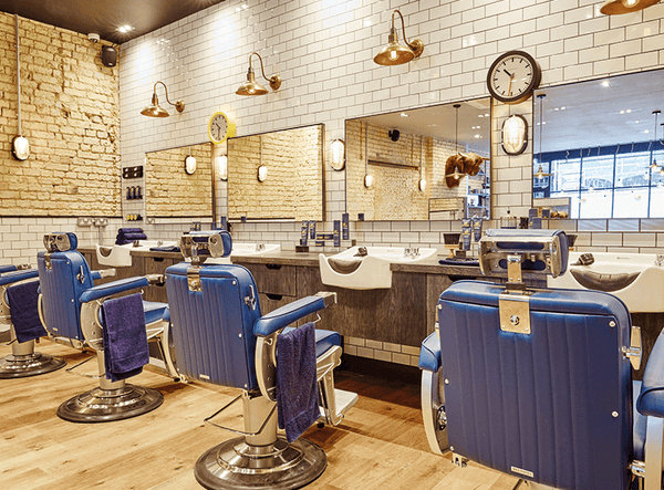 Hairdresser Interior Design Lighting Trends