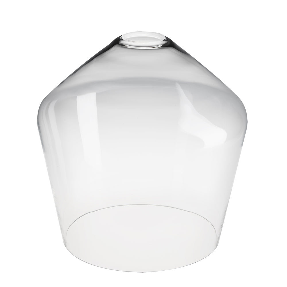 Clear Glass Schoolhouse Shade in 10 Inch