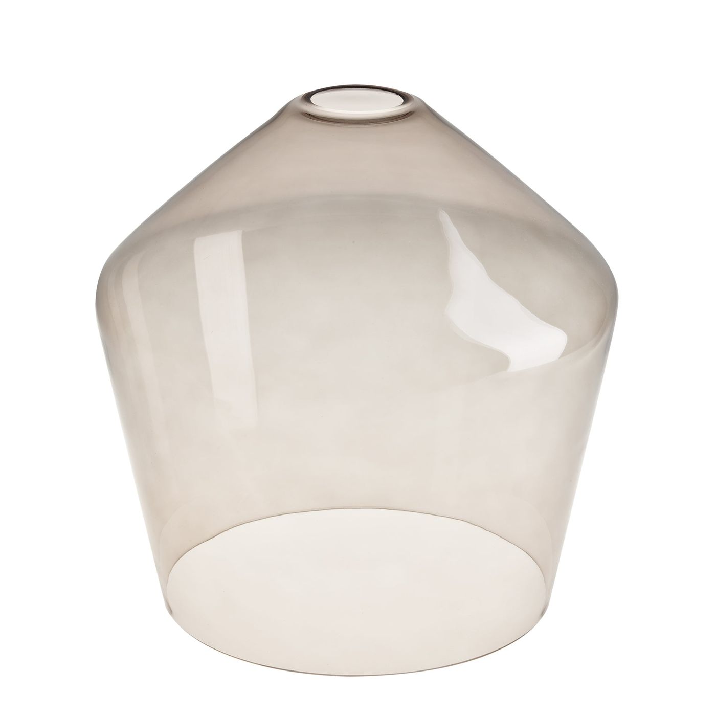 Smoked Glass Mocha Shade Schoolhouse Brooklyn 