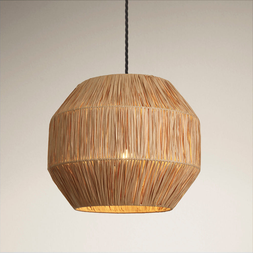 16-Inch_Pendant_Natural_Industville_Lighting_Globe_Raffia_RA-GLP16-N_Lit_TexturedBG