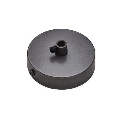 Pewter Small Ceiling Rose - 1 Outlet - Industville SCR1O-P