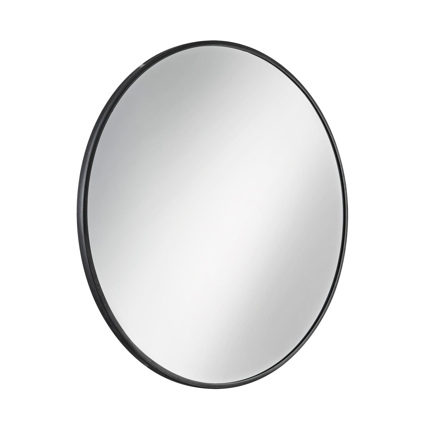 Pewter Frame Urban Round Wall Mirror in 24 Inch, Product code is UR-R-WM24-P