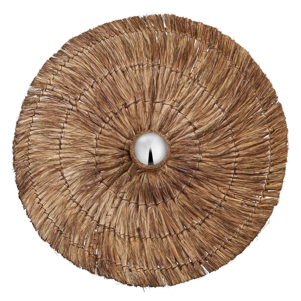 26-Inch_WallLight_FlushMount_Brown_Industville_Lighting_Round_Moonj_MO-NG-RWLFM26-BR_Unlit_Front