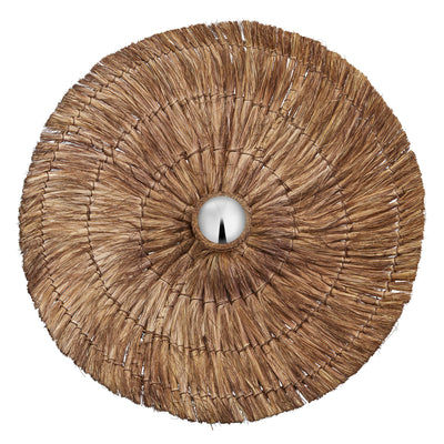 26-Inch_WallLight_FlushMount_Brown_Industville_Lighting_Round_Moonj_MO-NG-RWLFM26-BR_Unlit_Front