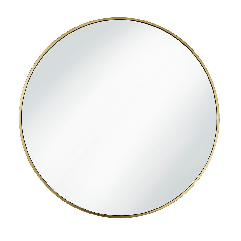 Brass Frame Urban Round Wall Mirror in 31 Inch, Product code is UR-R-WM31-B