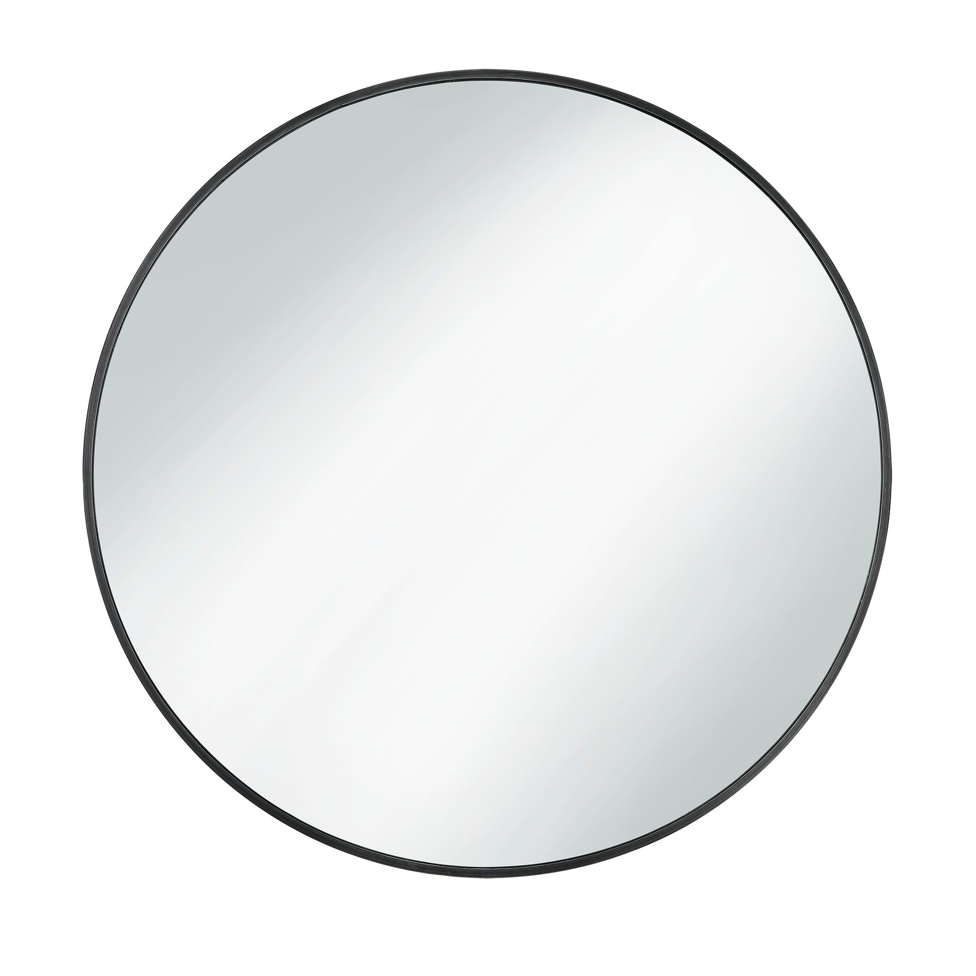 Pewter Frame Urban Round Wall Mirror in 31 Inch, Product code is UR-R-WM31-P