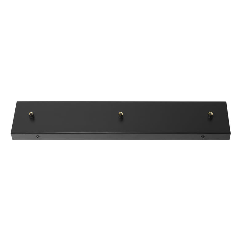 Black 3 Wire Cluster Pendant Industville Lighting Black Holder Knurled KN-E-3WCL-BK