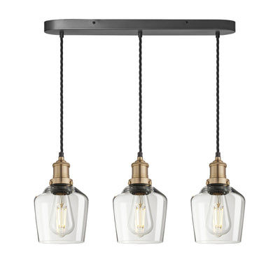 Pendant_Clear_Glass_Industville_Cluster_Lighting_Schoolhouse_Brass_Holder_Brooklyn_BR-GLSH5-3WOCL-CL-BH