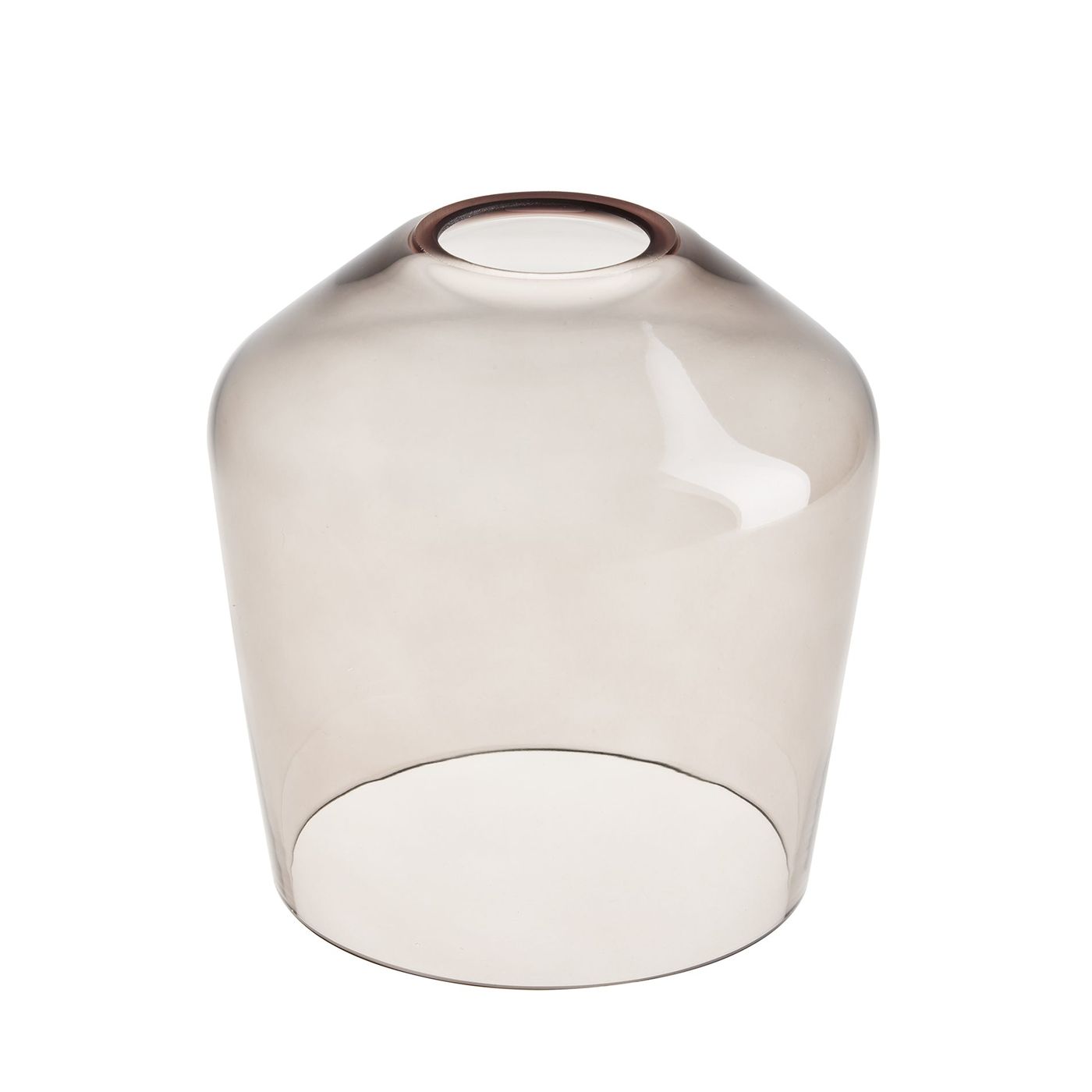 Smoked Glass Mocha Shade Schoolhouse Brooklyn 