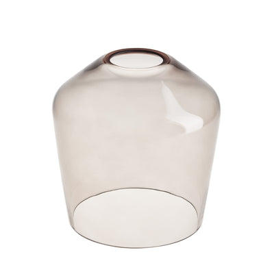 Smoked Schoolhouse Shade Only in 5.5 Inch 