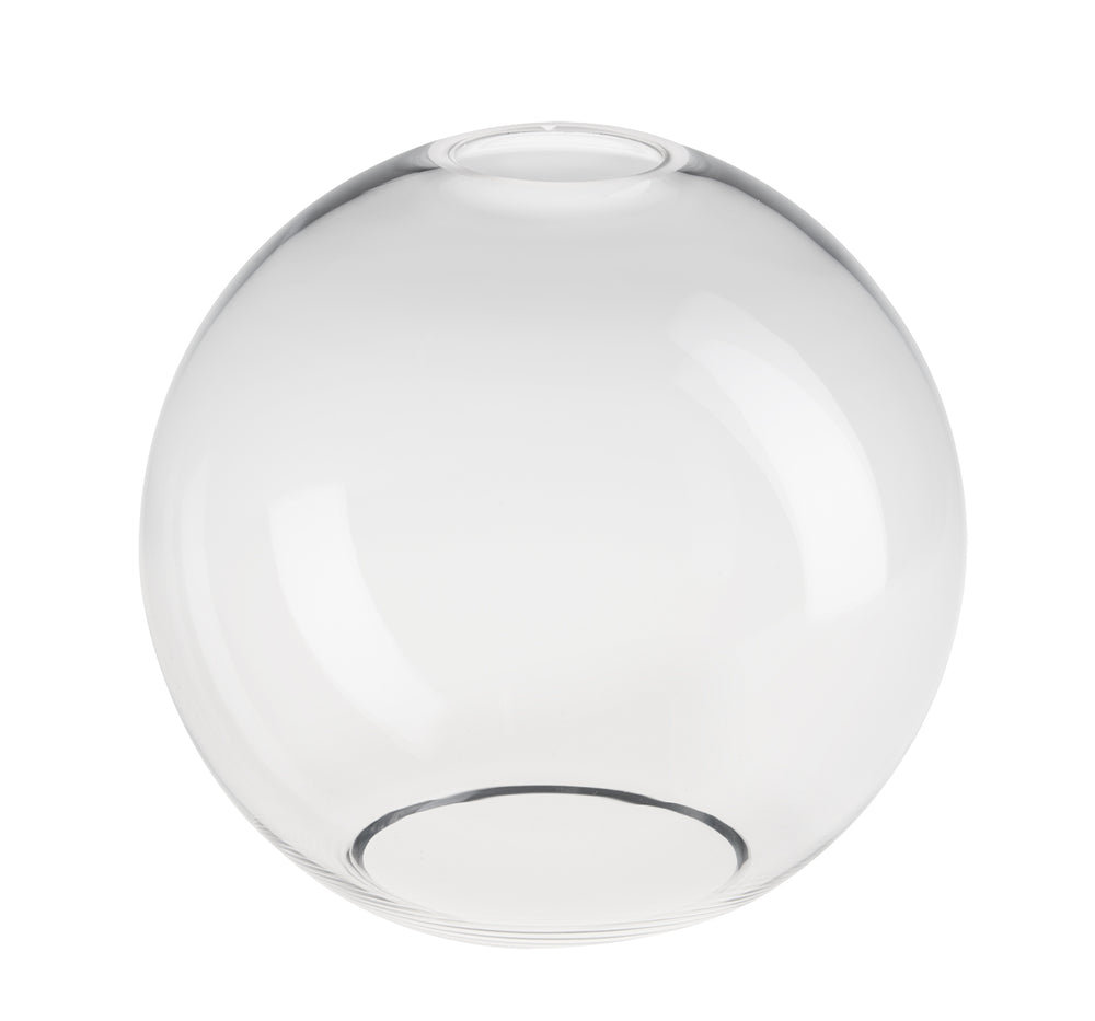 Clear Glass Globe Shade in 7 inch, Product code is GLGL7-CL-SO