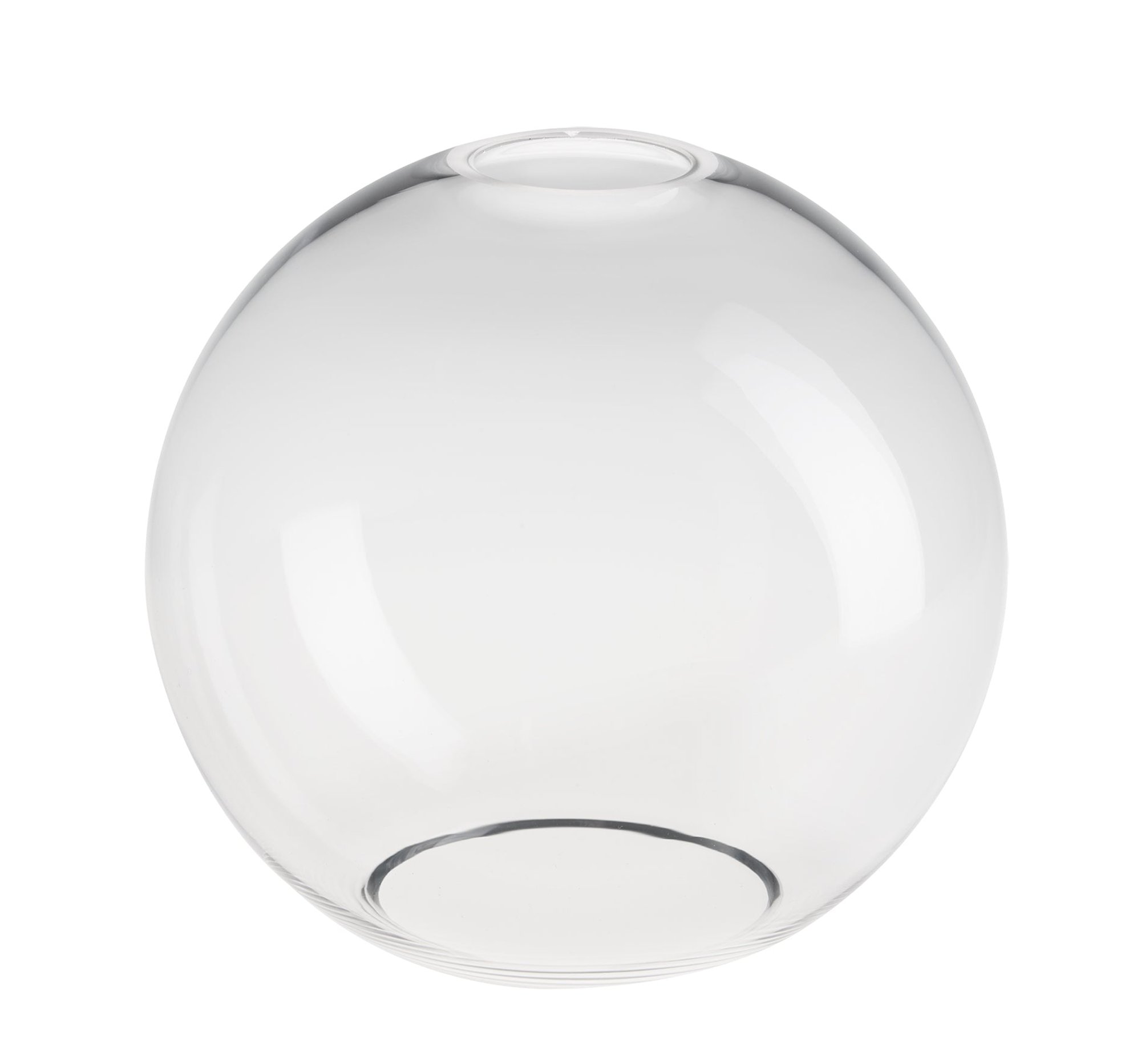 Clear Glass Chelsea Globe Pendant - 7 Inch