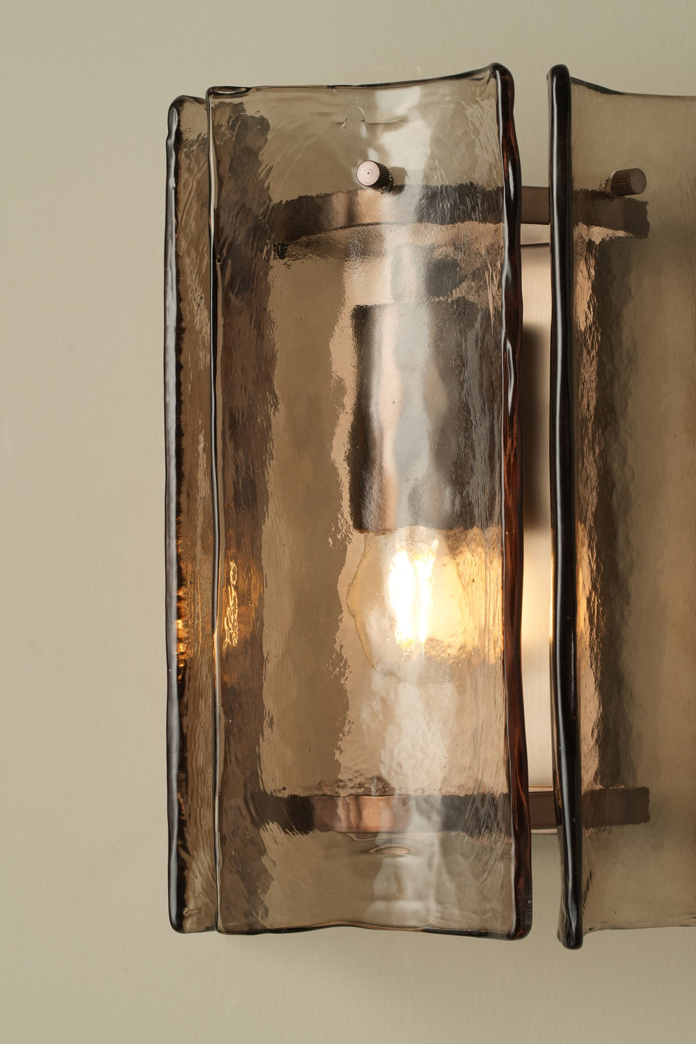 Amberley Wall Light - 8 Inch - Bronze & Mocha