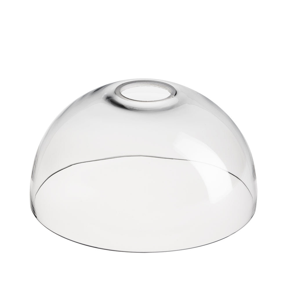Clear Glass Dome Shade in 8 Inch, Product code is GLD8-CL-SO