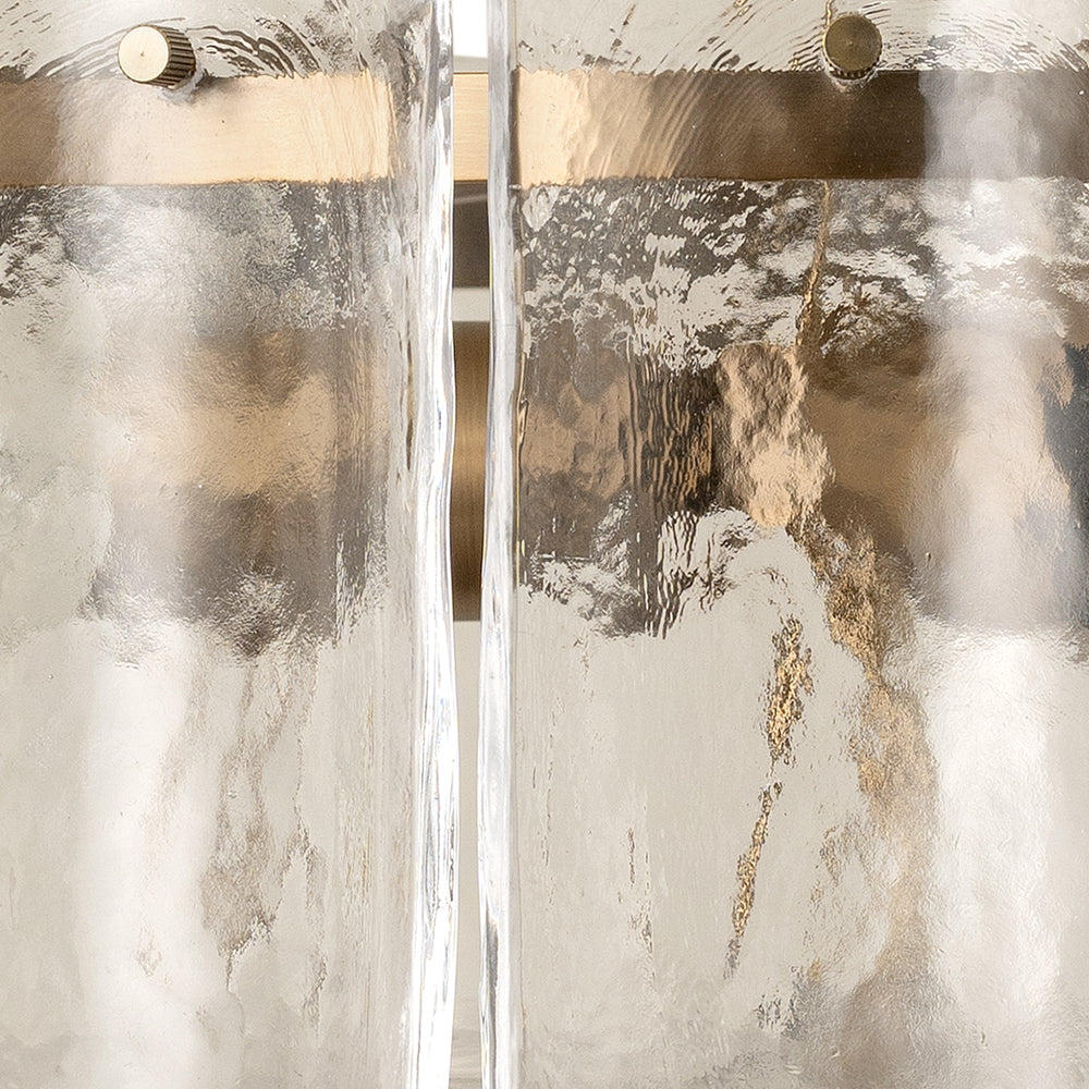 Amberley Round Chandelier Light in 22 Inch with Clear Glass