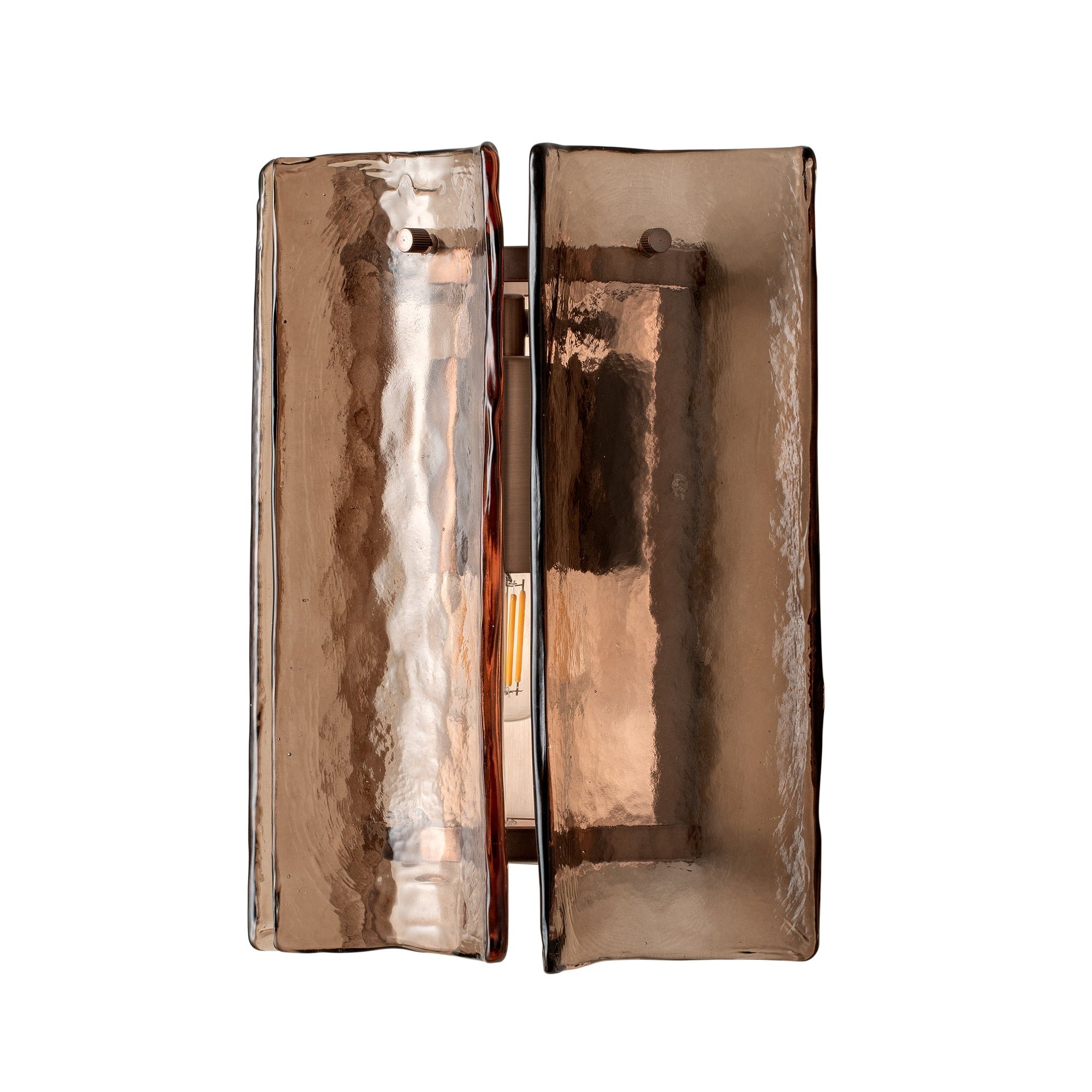 Amberley Wall Light - 8 Inch - Bronze & Mocha