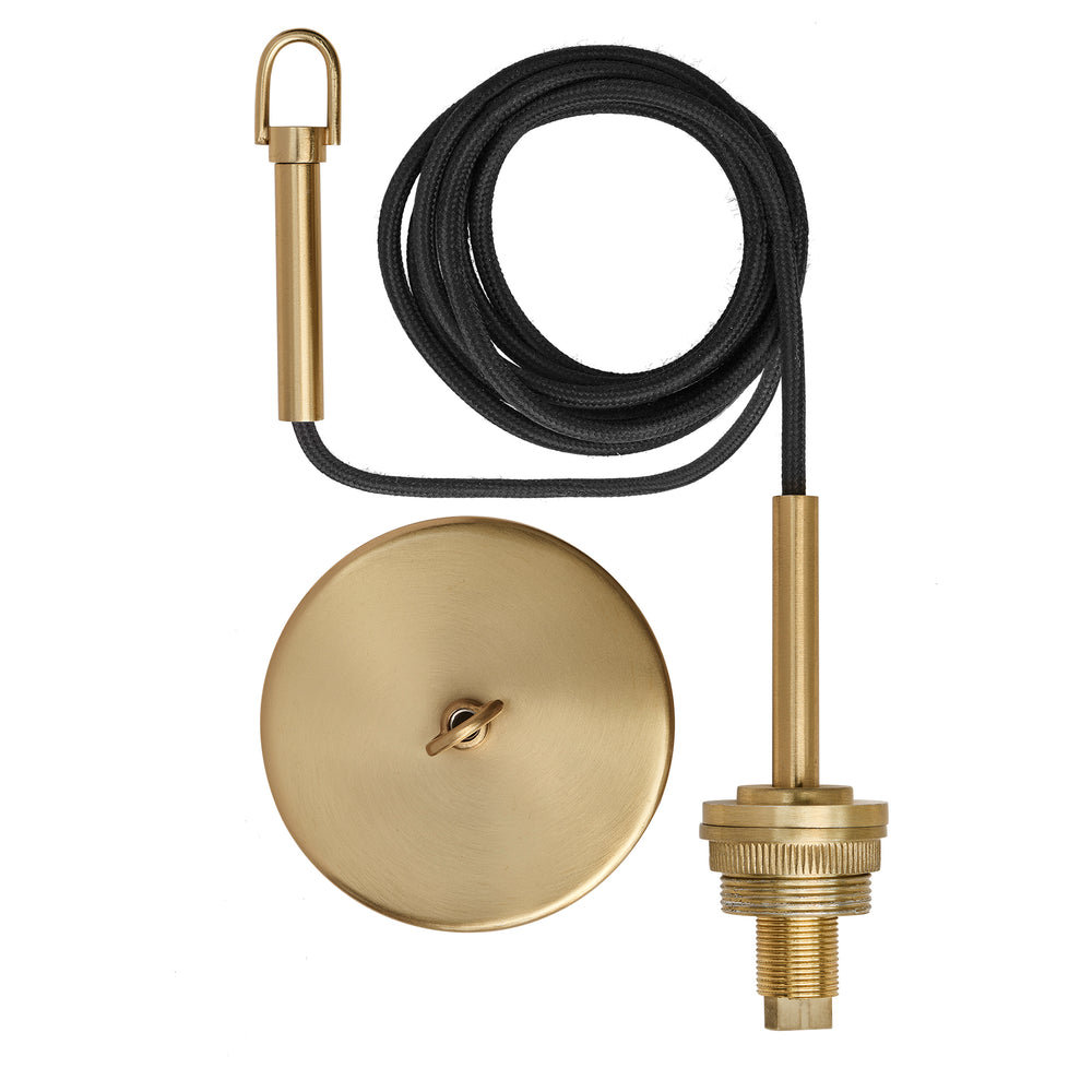 Brass Cord Set for Alabaster Pendant 