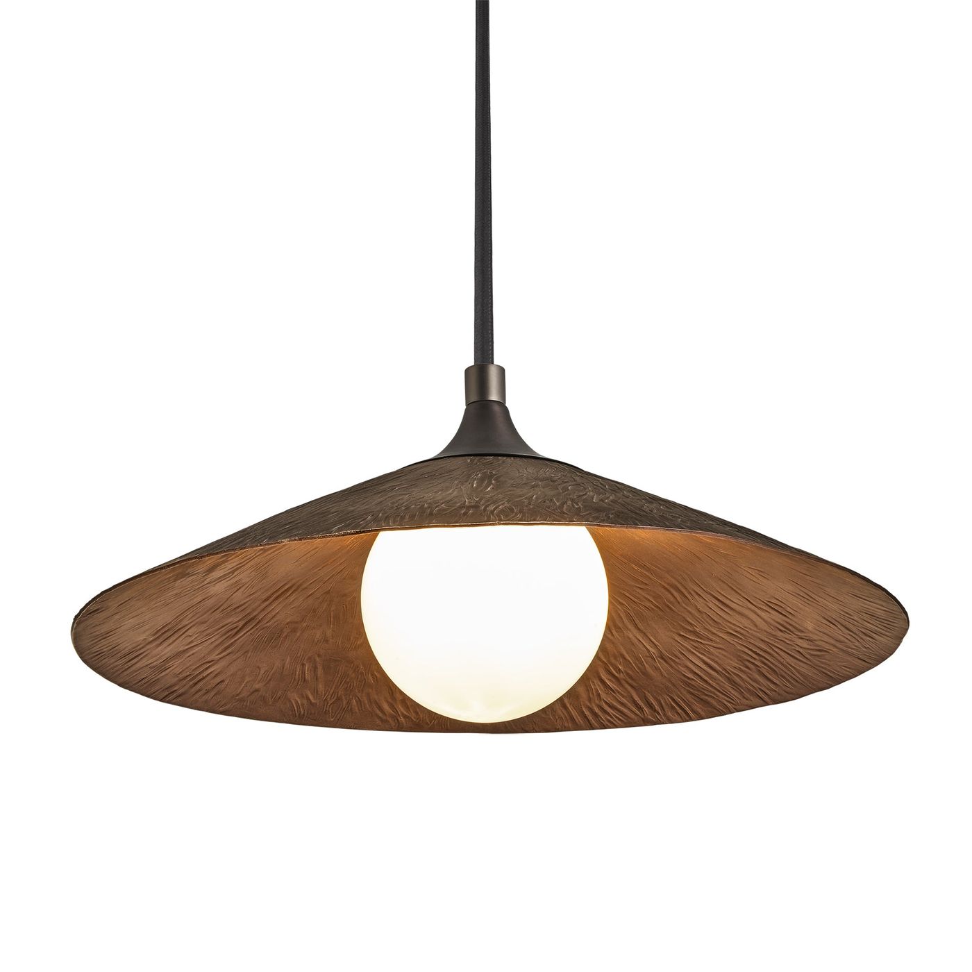 Bronze Flume Pendant Light - 17 Inch - FH-P17-BZ