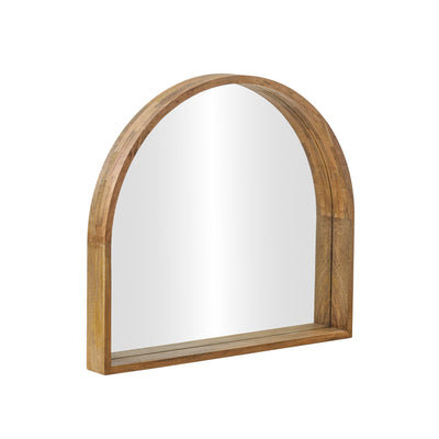 Bramley Arch Wall Mirror - 39 Inch - Natural - All Lighting & Homeware - Industville Lighting UK