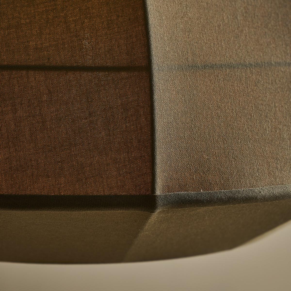 Burnham Fabric Wide Dome Pendant Light in 24 Inch with Olive Green Finish