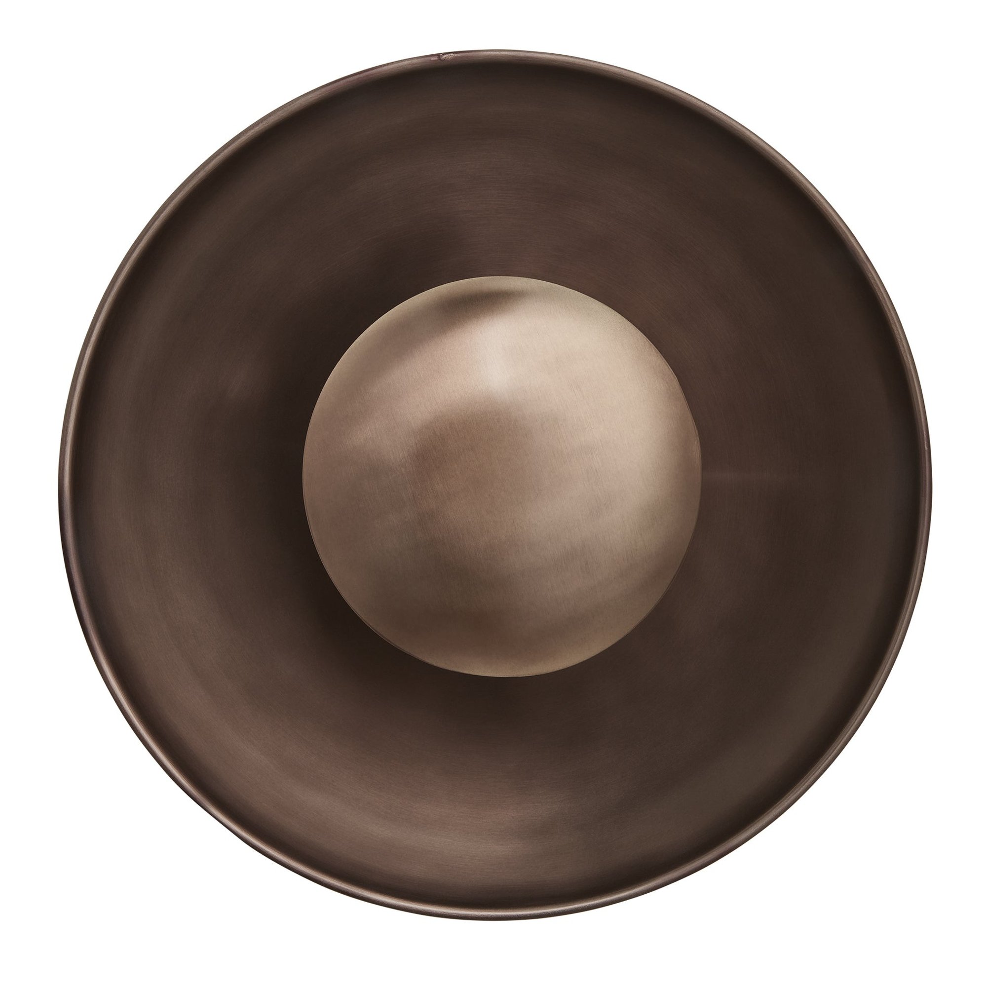 Bronze Boston Round Metal Diffuser Wall Light Flush Mount  in 13 inch, Product code is BO-MD-WLFM13-BZ
