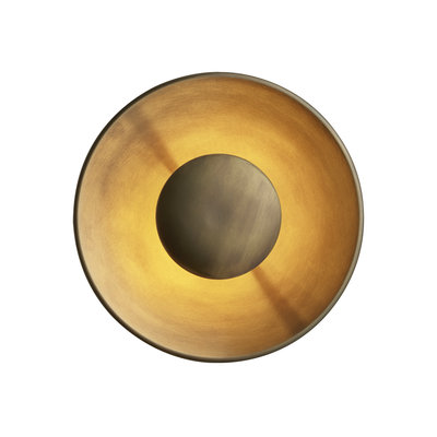 Boston Wall Diffuser - 8 inch - Brass - Dining Room Lights - Industville Lighting UK